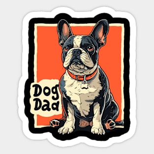 French Bulldog Lover | Dog Dad Shirt Sticker